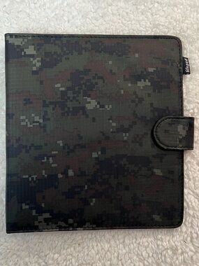 Lifepod Camo 2-Ring Folio Binder Case Notebook